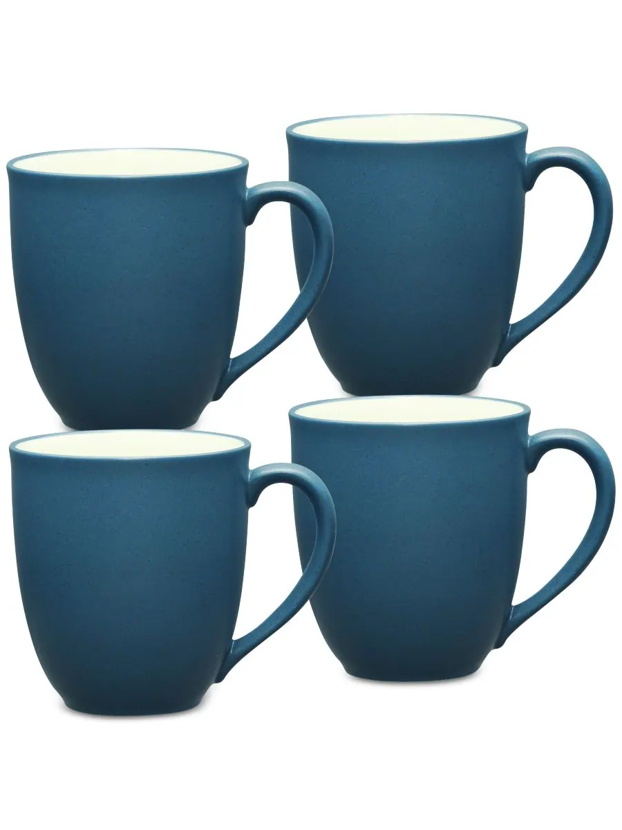 Набор из 4 кружек Colorwave объемом 355 мл Noritake — изображение 1 из 10, синий