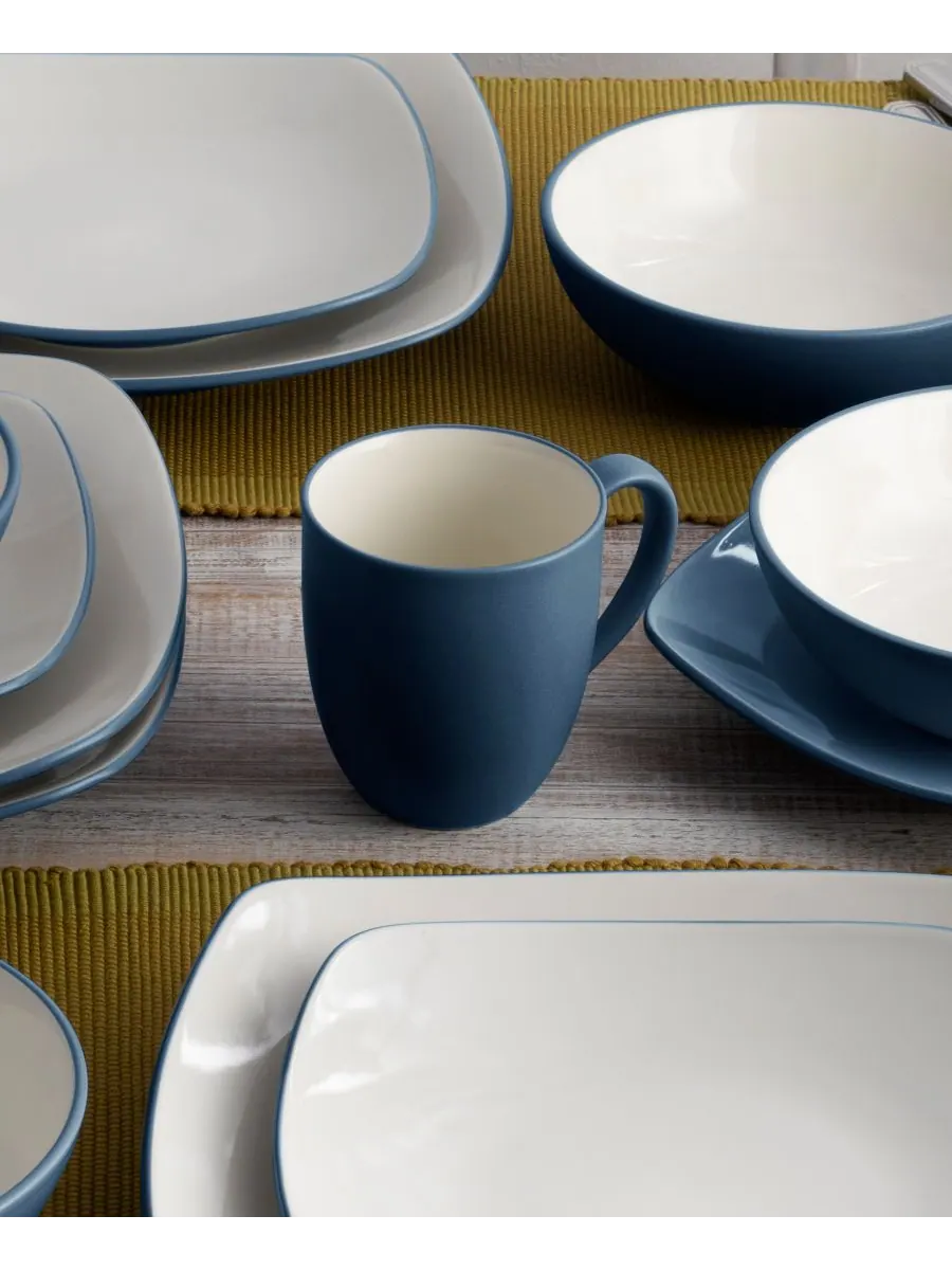Набор из 4 кружек Colorwave объемом 355 мл Noritake — изображение 3 из 10, синий