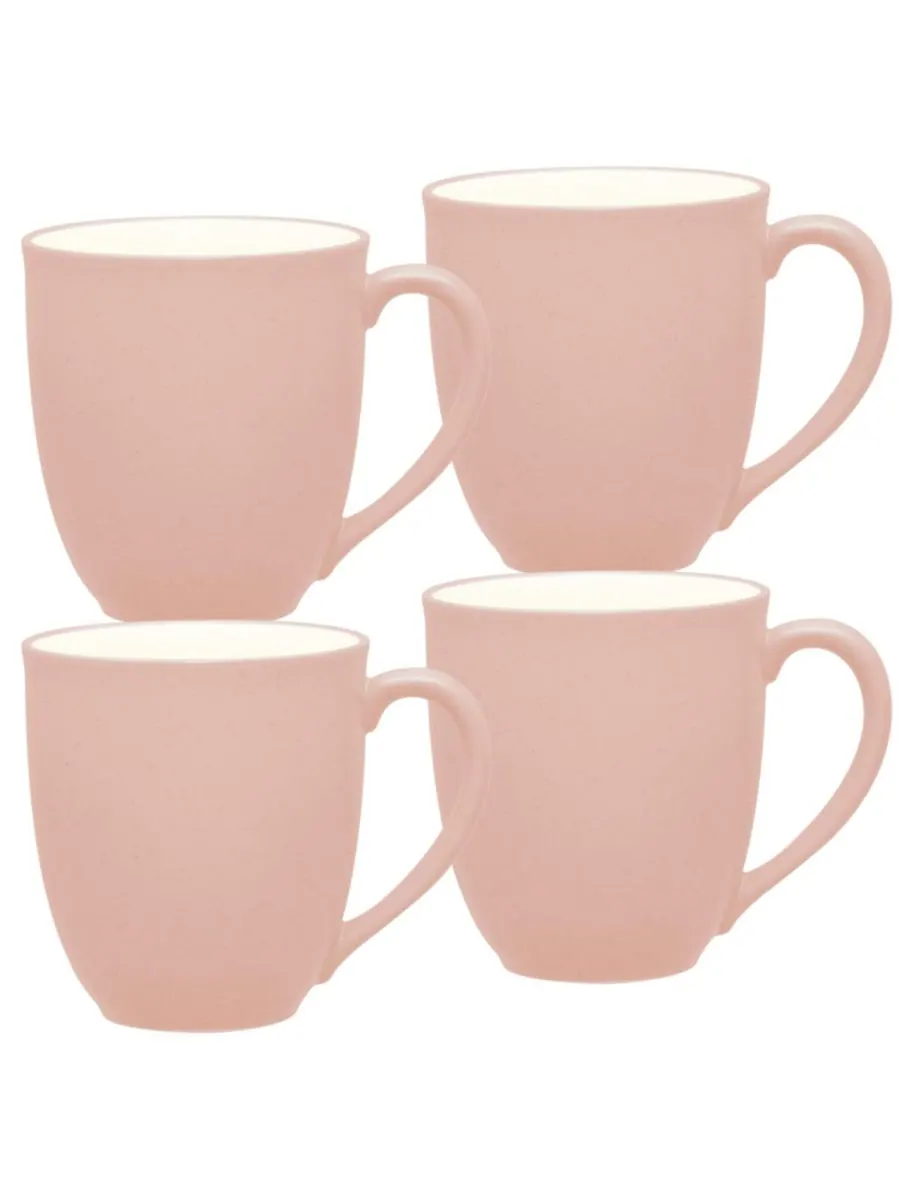 Набор из 4 кружек Colorwave объемом 355 мл Noritake — изображение 1 из 10, розовый