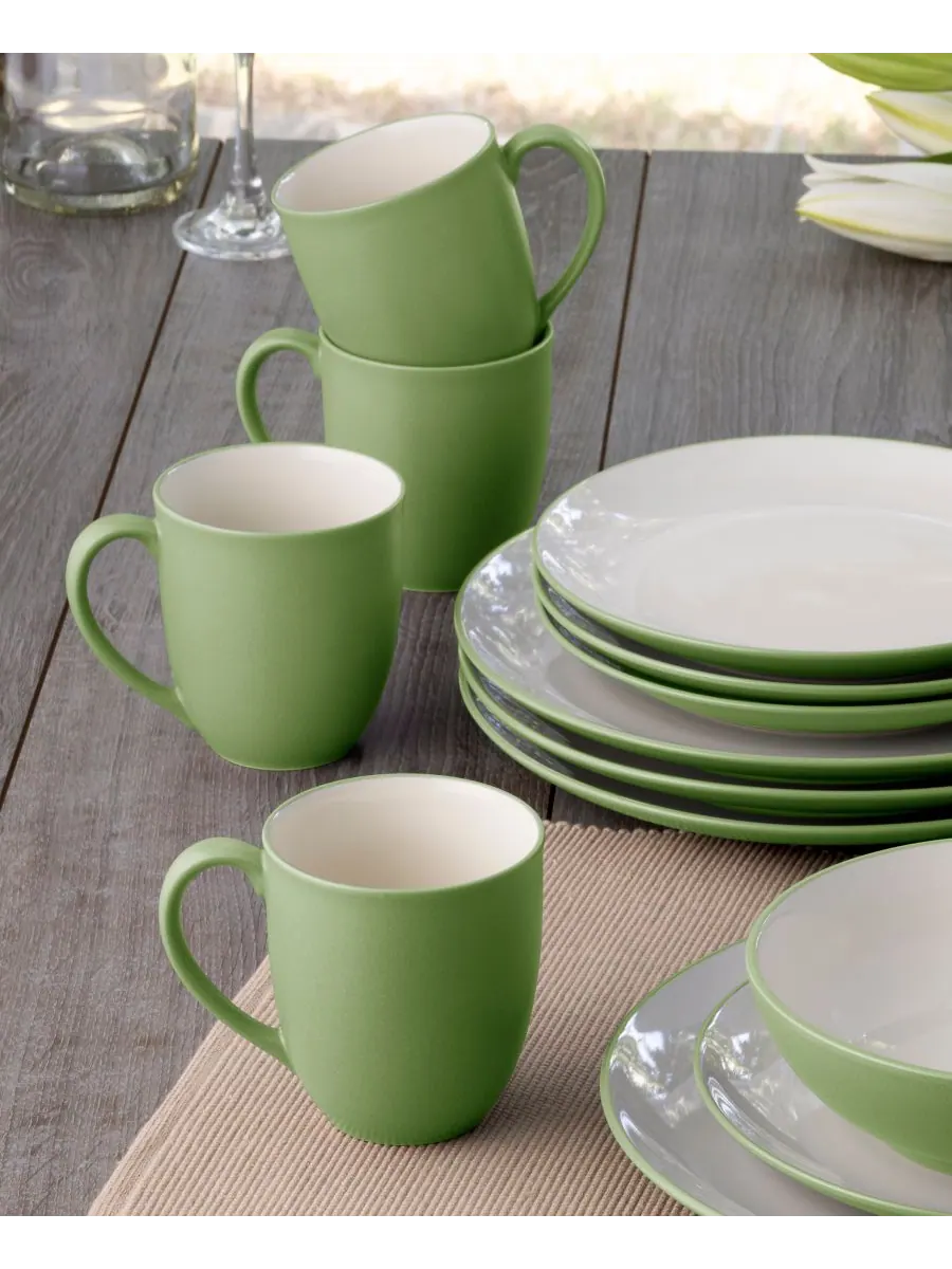 Набор из 4 кружек Colorwave объемом 355 мл Noritake — изображение 8 из 10, яблочный