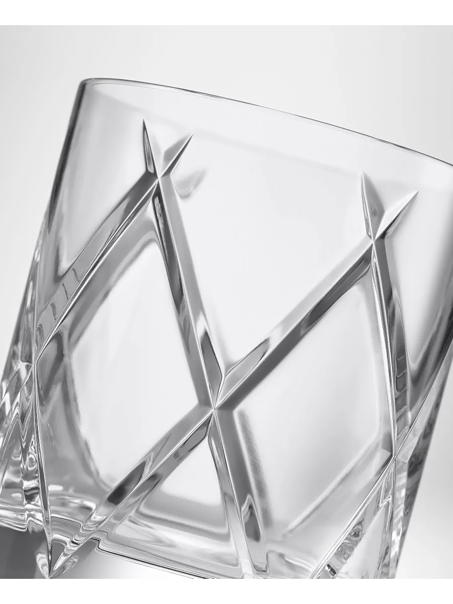 Набор из 2 бутылок Connoisseur Olann Double Old Fashioned объемом 11,5 унций Waterford — изображение 2 из 4, прозрачный