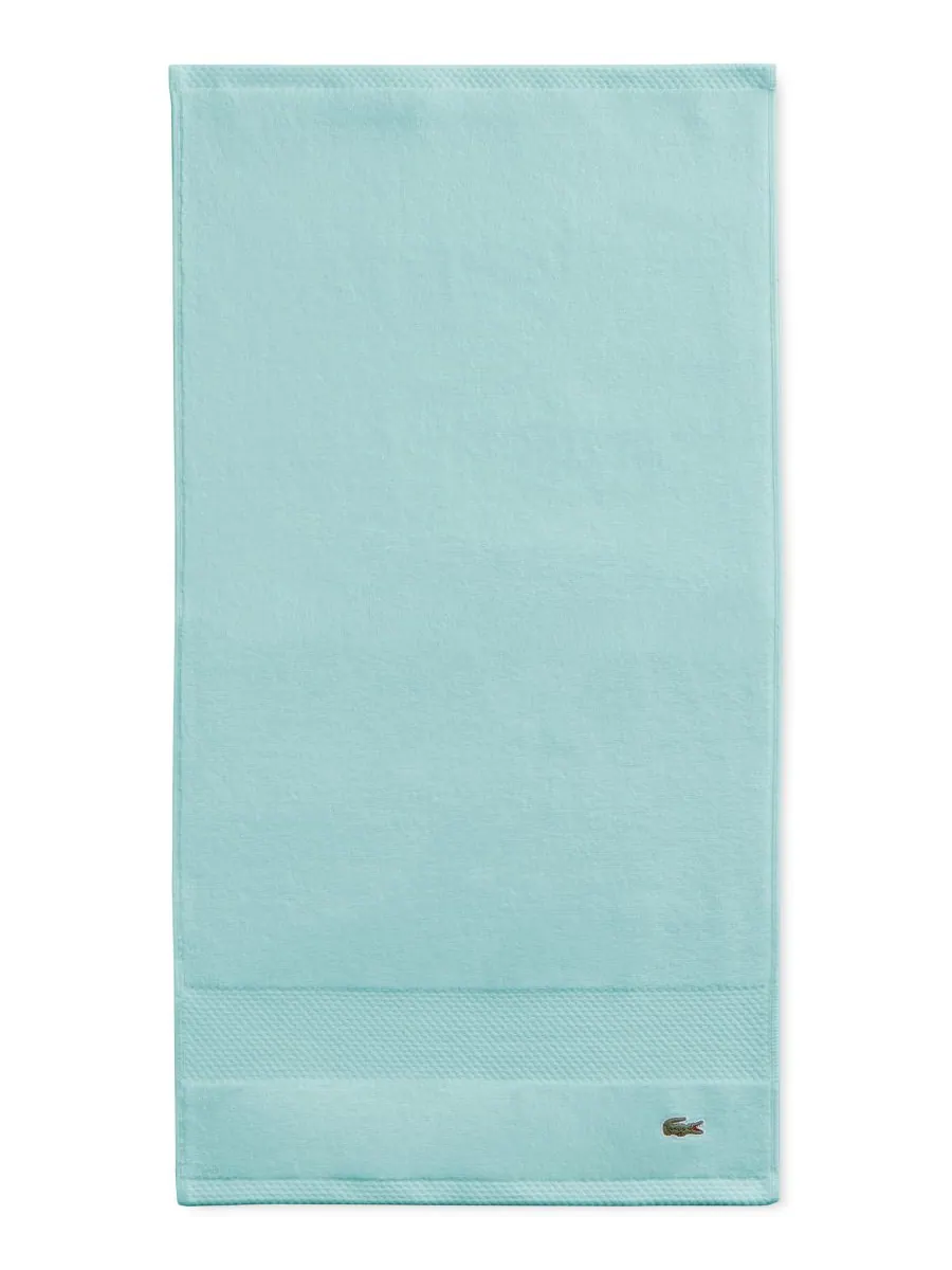 Антимикробное полотенце для рук Heritage из хлопка Supima, 40 см x 76 см Lacoste Home, Mint, Hand — изображение 1 из 10, мята