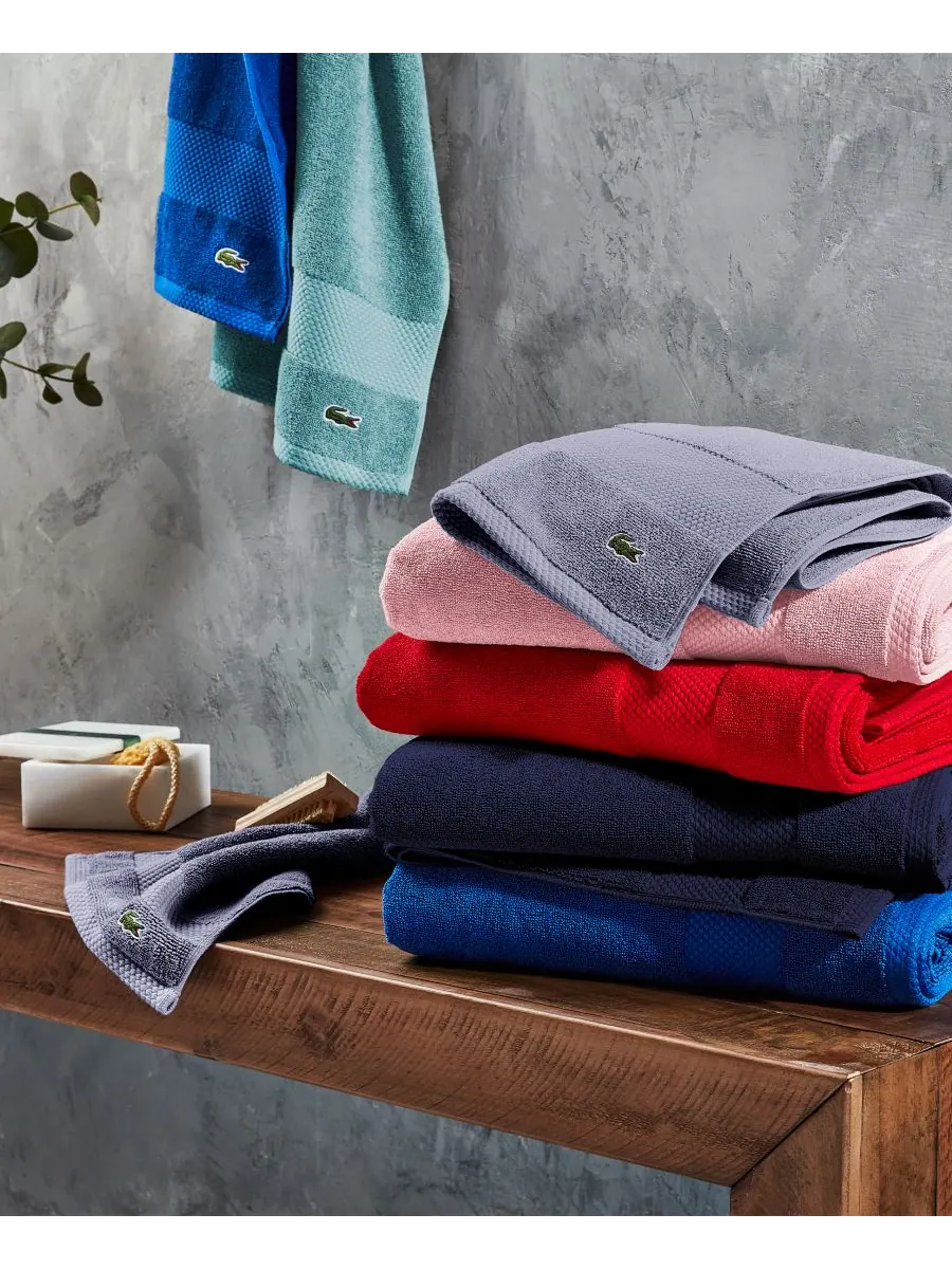 Антимикробное полотенце для рук Heritage из хлопка Supima, 40 см x 76 см Lacoste Home — изображение 2 из 10, микросхема