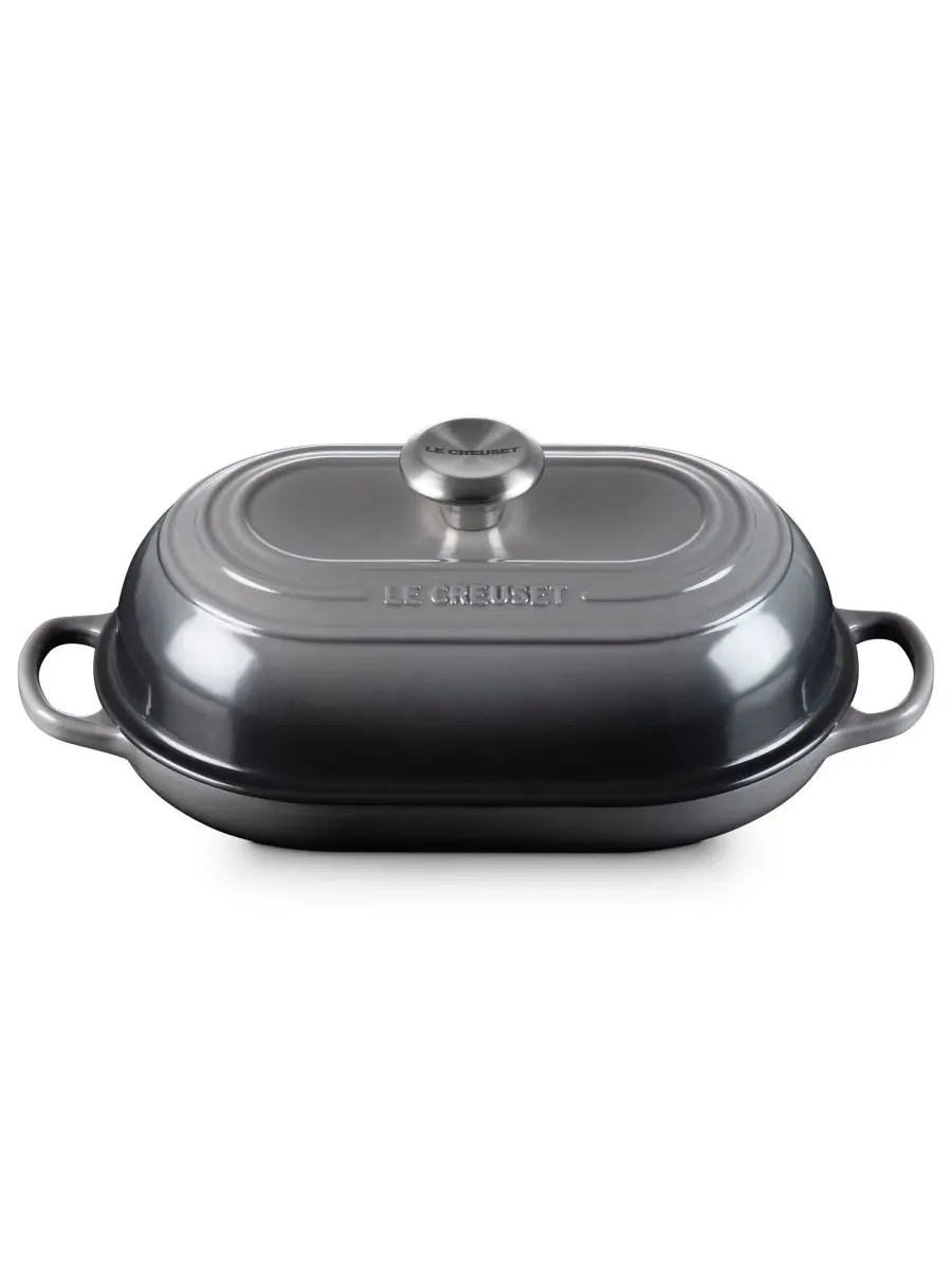 Форма для выпечки Le Creuset Signature Oval Bread Oven, 1,4 л, 29 см — изображение 3 из 5, устрица