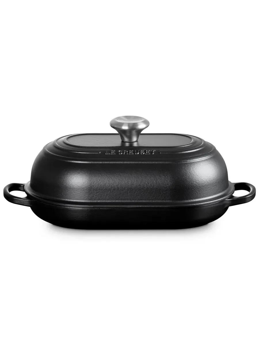 Форма для выпечки Le Creuset Signature Oval Bread Oven, 1,4 л, 29 см — изображение 1 из 5, черный