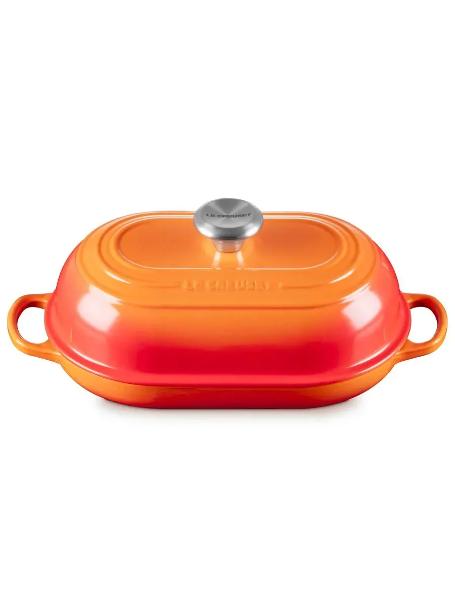 Форма для выпечки Le Creuset Signature Oval Bread Oven, 1,4 л, 29 см — изображение 3 из 5, пламя