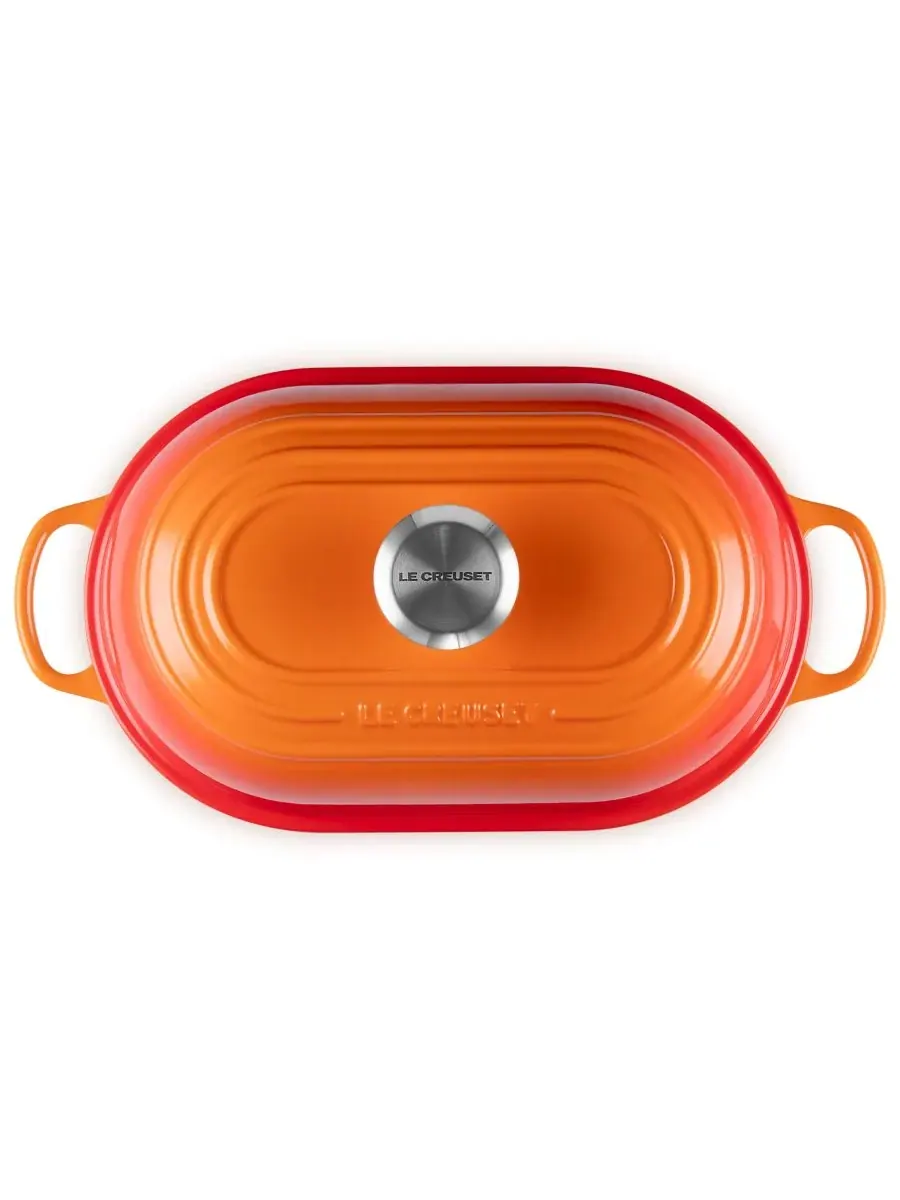 Форма для выпечки Le Creuset Signature Oval Bread Oven, 1,4 л, 29 см — изображение 5 из 5, пламя