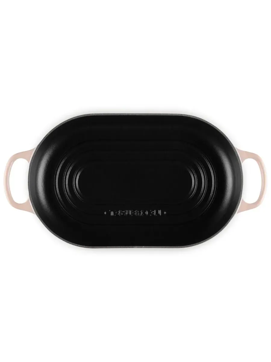 Форма для выпечки Le Creuset Signature Oval Bread Oven, 1,4 л, 29 см, персиковый — изображение 4 из 5, розовый