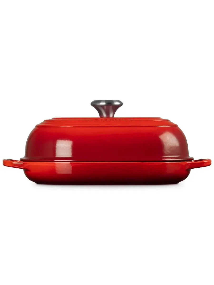 Форма для выпечки Le Creuset Signature Oval Bread Oven, 1,4 л, 29 см — изображение 2 из 5, красный