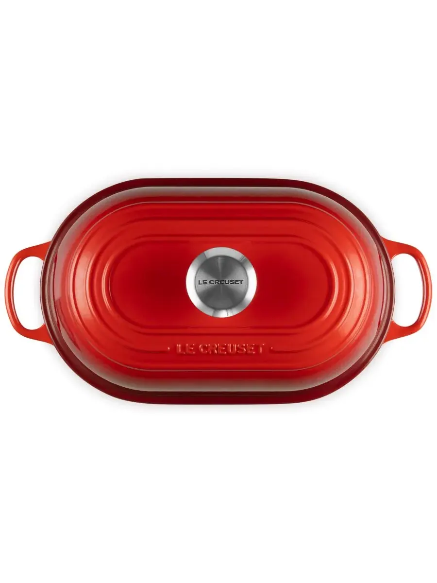 Форма для выпечки Le Creuset Signature Oval Bread Oven, 1,4 л, 29 см — изображение 5 из 5, красный