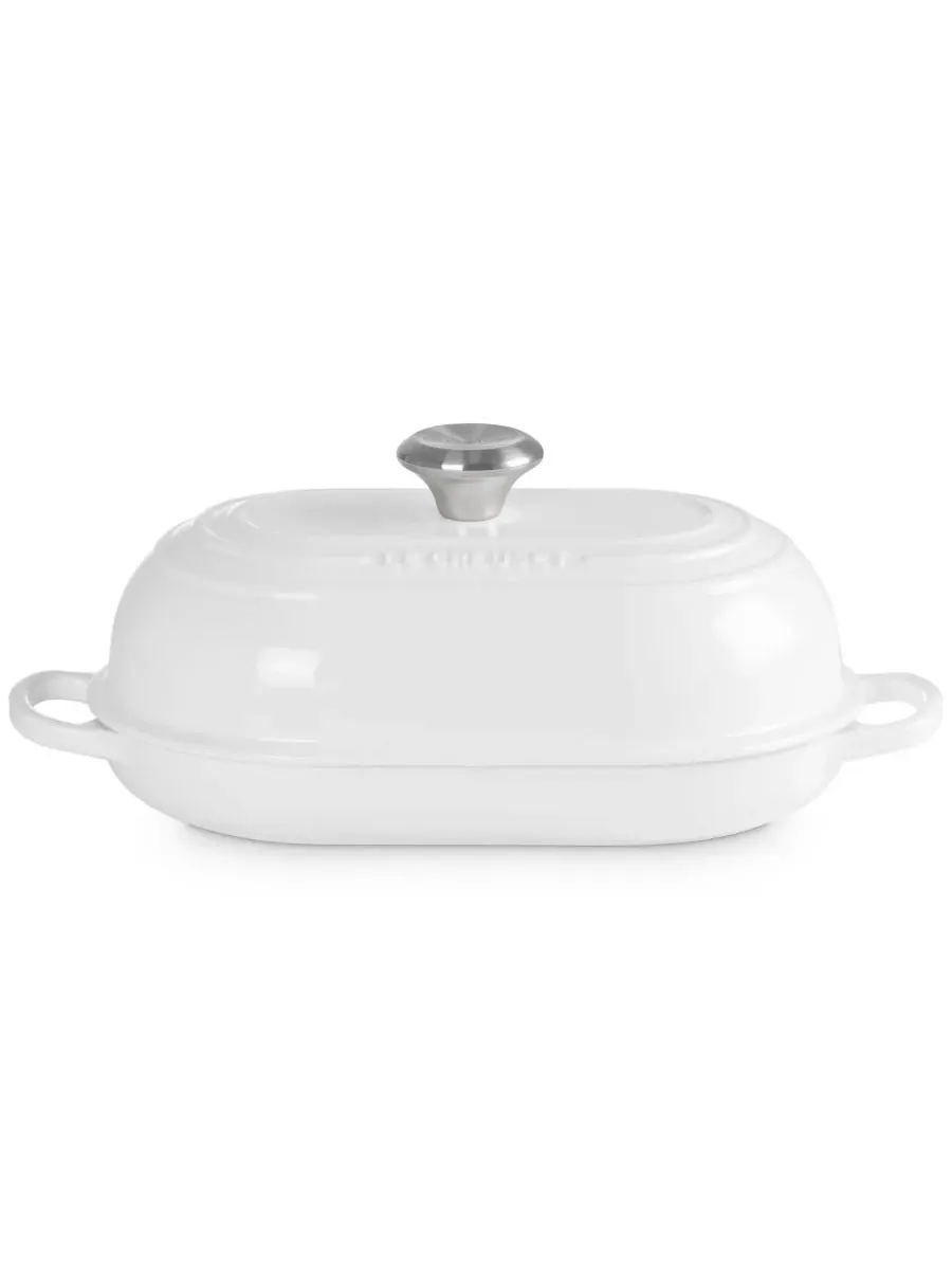 Форма для выпечки Le Creuset Signature Oval Bread Oven, 1,4 л, 29 см — изображение 1 из 5, белый