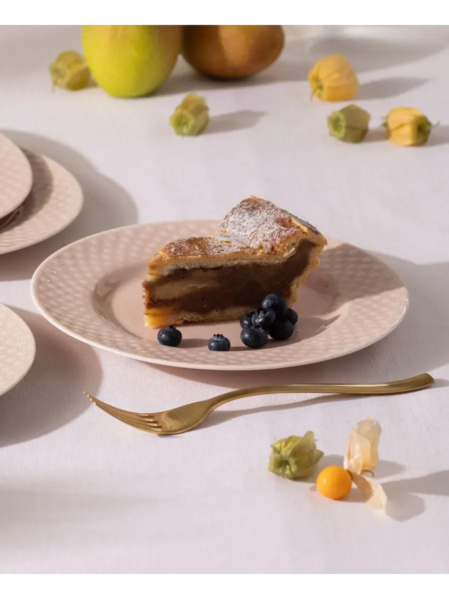 Набор из 4 тарелок Noritake Kikko, 20,9 см — изображение 3 из 3, розовый