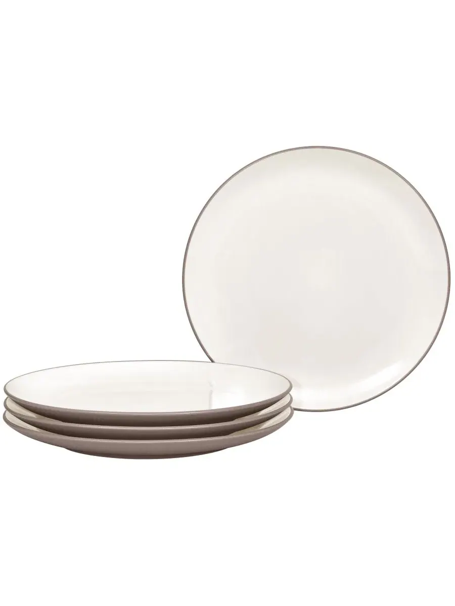 Набор из 4 тарелок Colorwave Collection Noritake — бежевый