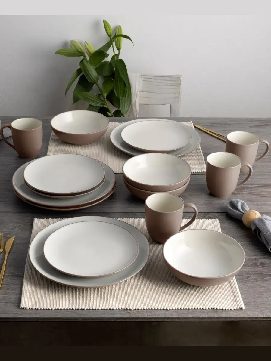 Набор из 4 тарелок Colorwave Collection Noritake — изображение 7 из 15, глина