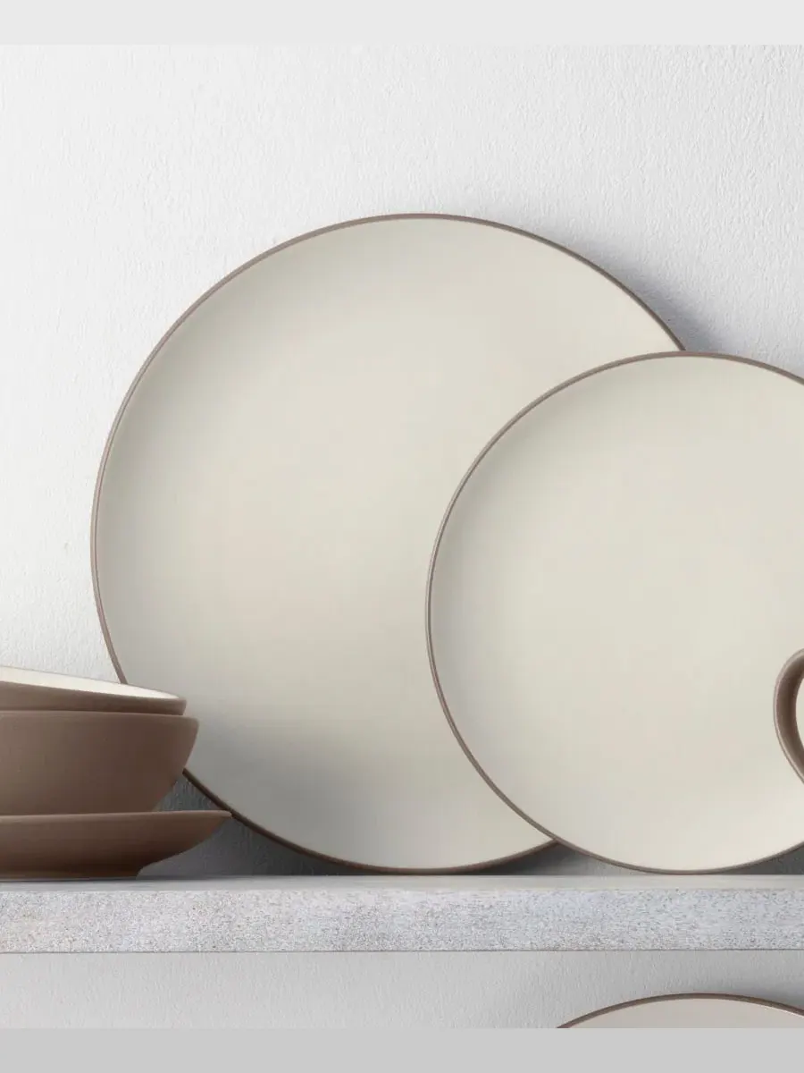 Набор из 4 тарелок Colorwave Collection Noritake — изображение 6 из 15, глина