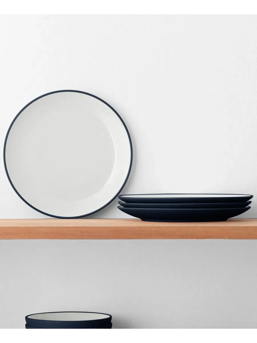 Набор из 4 тарелок Colorwave Collection Noritake — изображение 16 из 19, бежевый