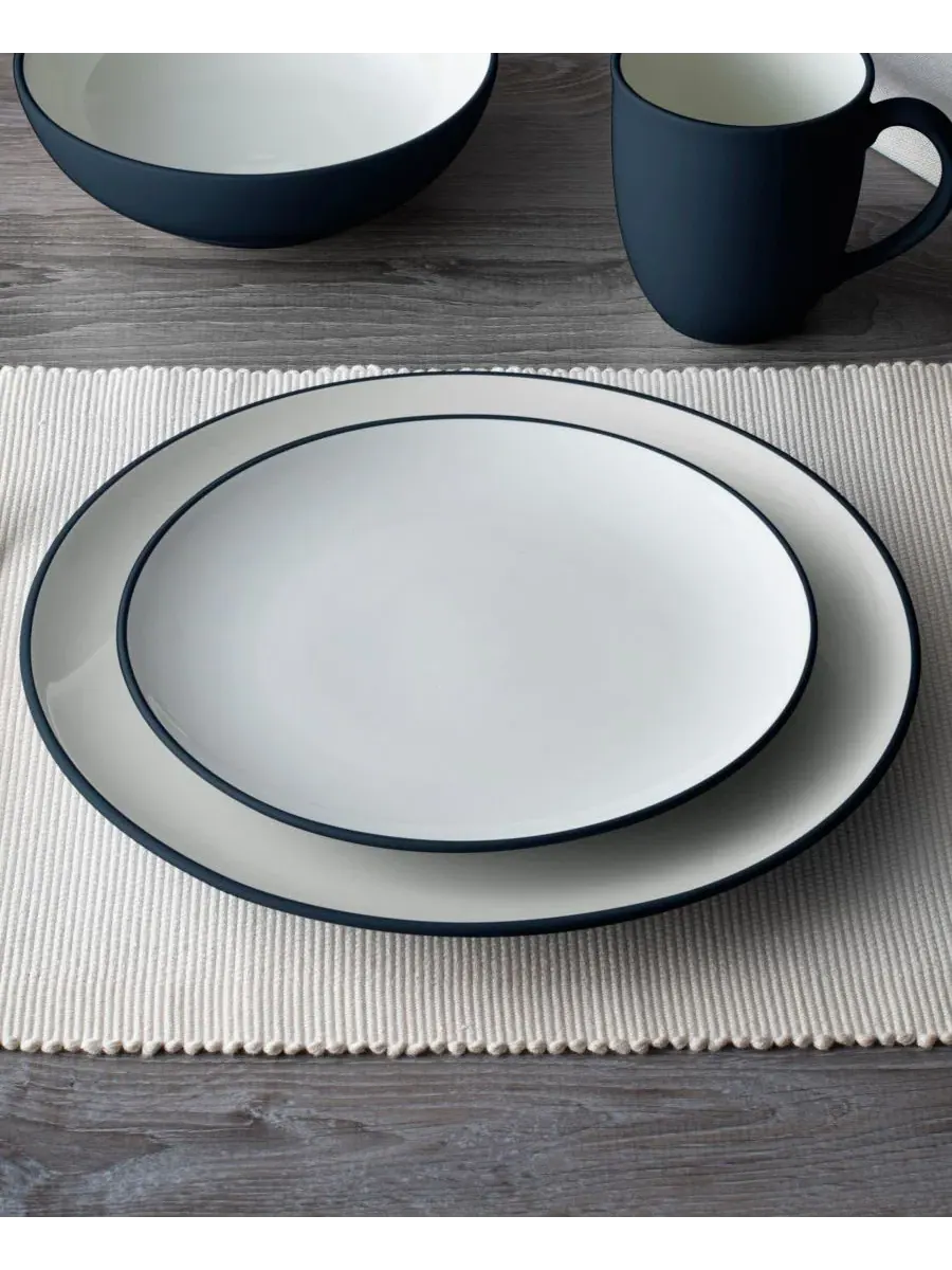 Набор из 4 тарелок Colorwave Collection Noritake — изображение 17 из 19, бежевый