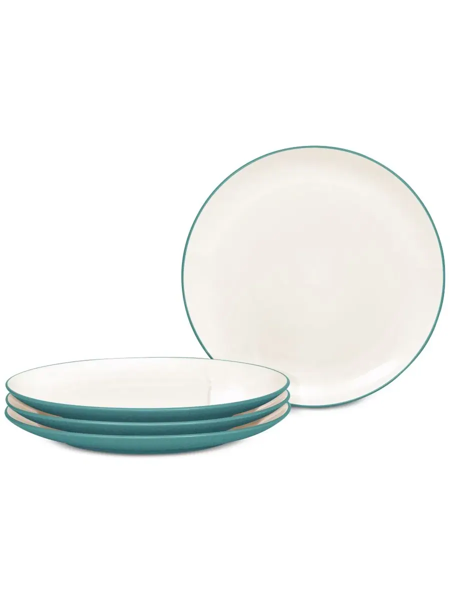 Набор из 4 тарелок Colorwave Collection Noritake — изображение 1 из 20, бирюзовый