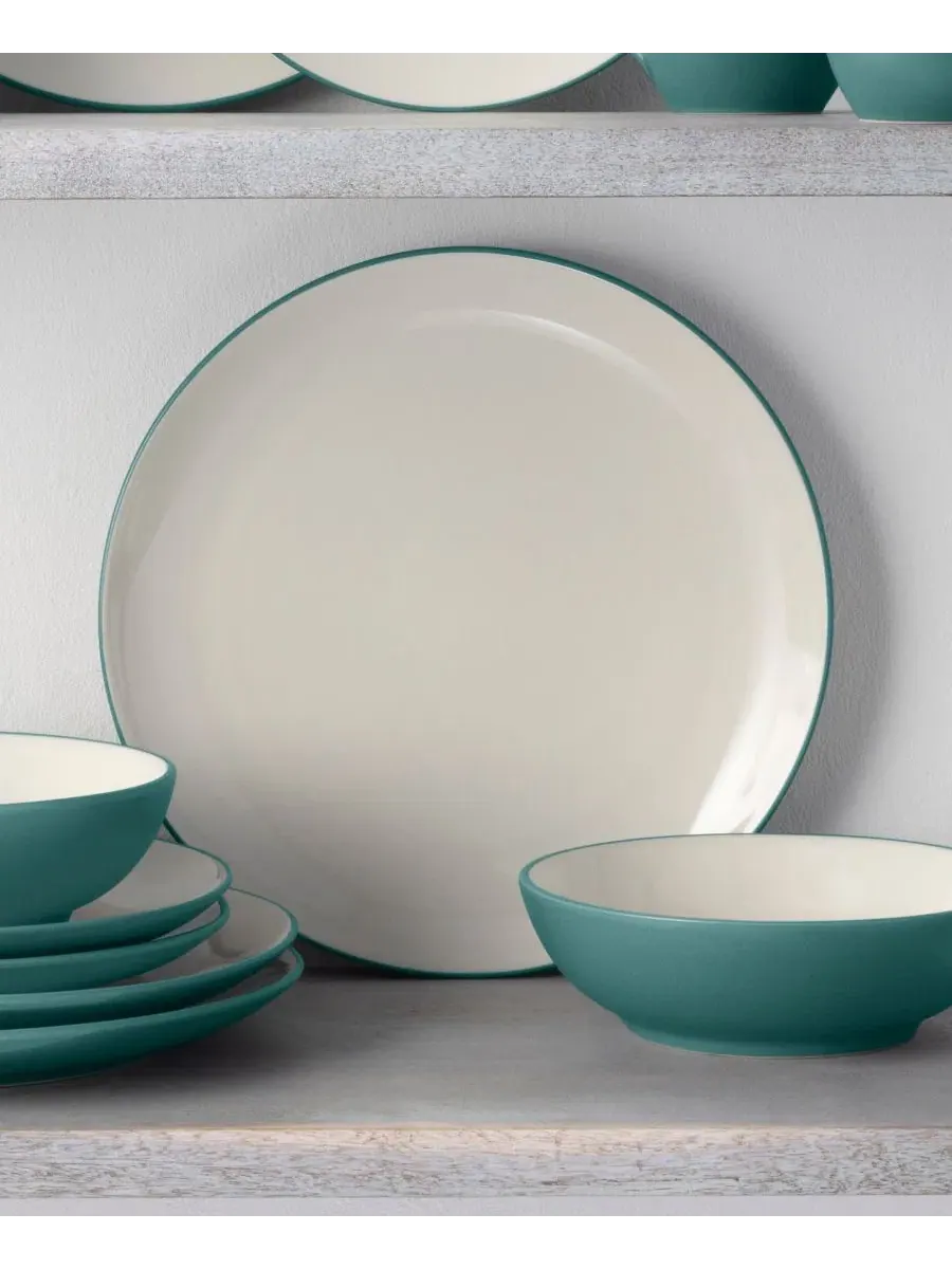 Набор из 4 тарелок Colorwave Collection Noritake — изображение 2 из 20, бирюзовый