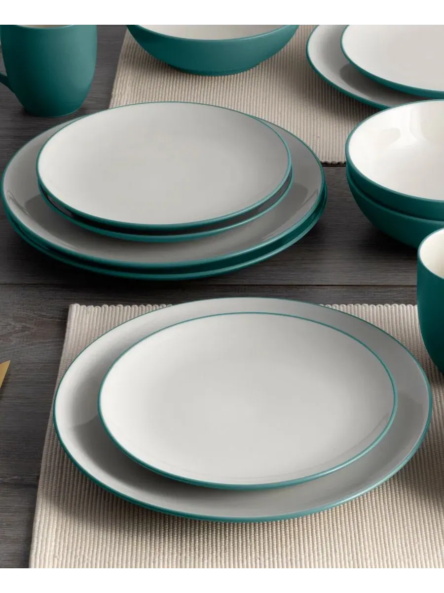 Набор из 4 тарелок Colorwave Collection Noritake — изображение 5 из 20, бирюзовый