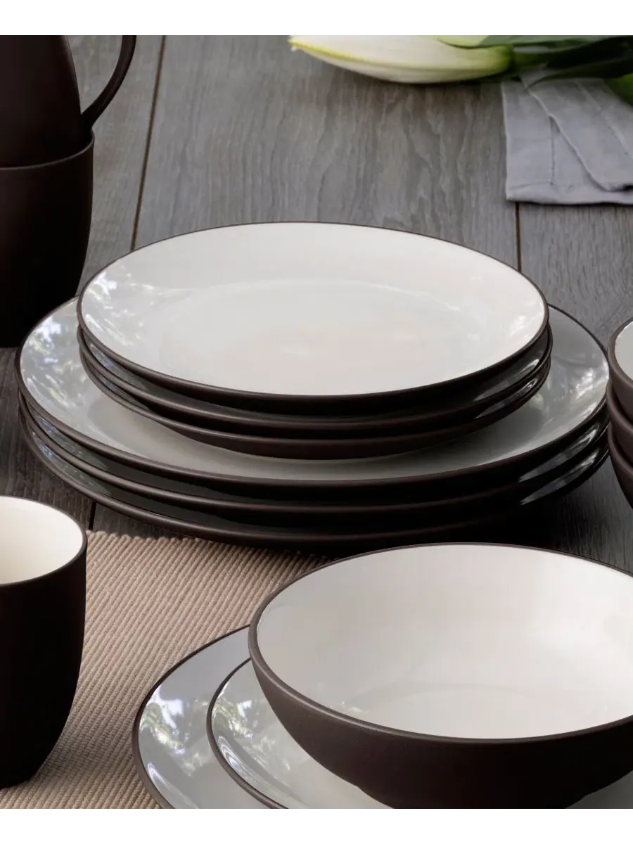 Набор из 4 предметов коллекции Colorwave Noritake — изображение 6 из 20, шоколад
