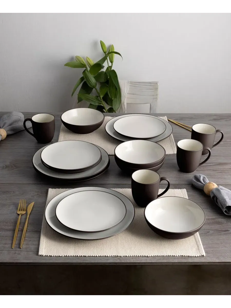 Набор из 4 предметов коллекции Colorwave Noritake — изображение 7 из 20, шоколад