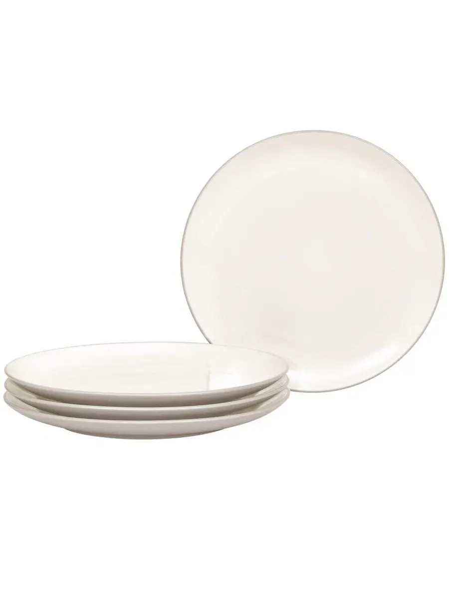 Набор из 4 тарелок Colorwave Collection Noritake — изображение 14 из 20, серый