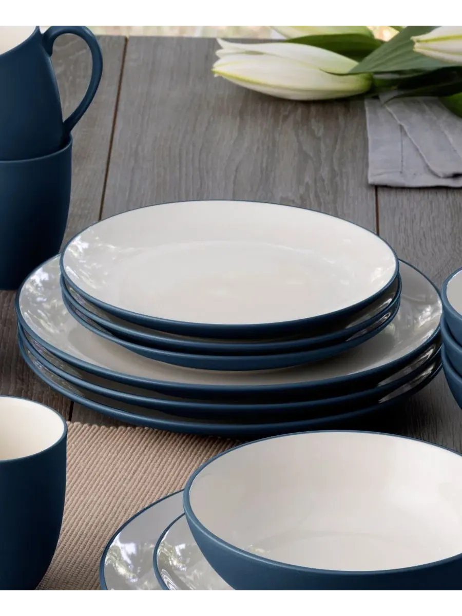 Сервиз столовый Colorwave Collection Set of 4 Noritake — изображение 6 из 20, синий