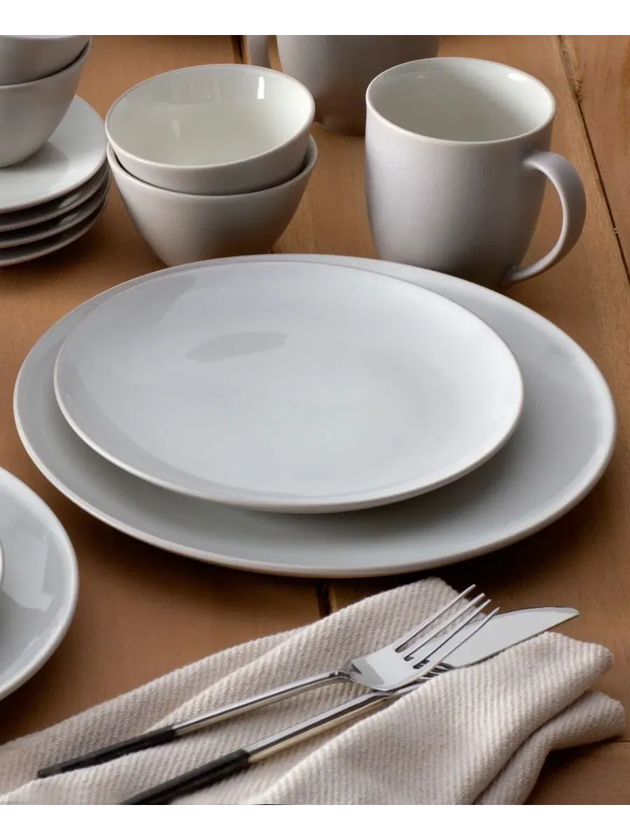 Набор из 4 предметов посуды Colorwave Collection Noritake — изображение 17 из 20, белый