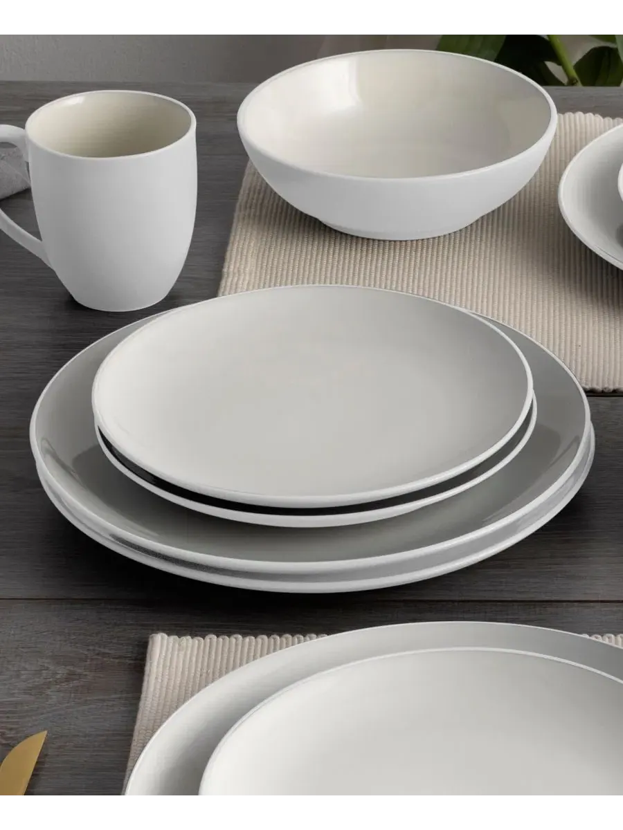 Набор из 4 предметов посуды Colorwave Collection Noritake — изображение 5 из 20, белый