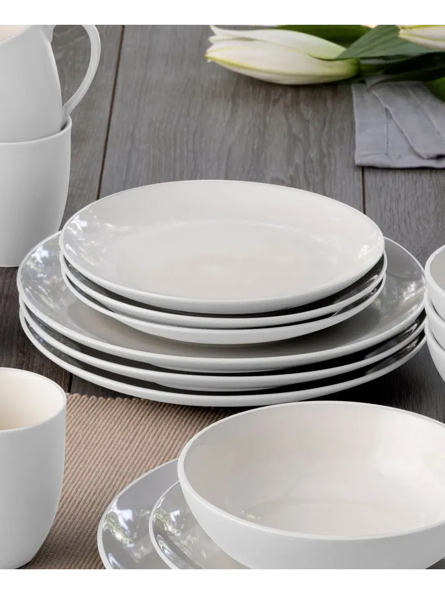Набор из 4 предметов посуды Colorwave Collection Noritake — изображение 6 из 20, белый