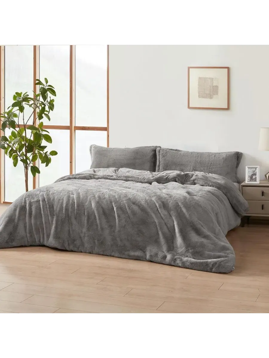 Одеяло-комфортер Melange Chunky Bunny Coma Inducer Byourbed — серебристый