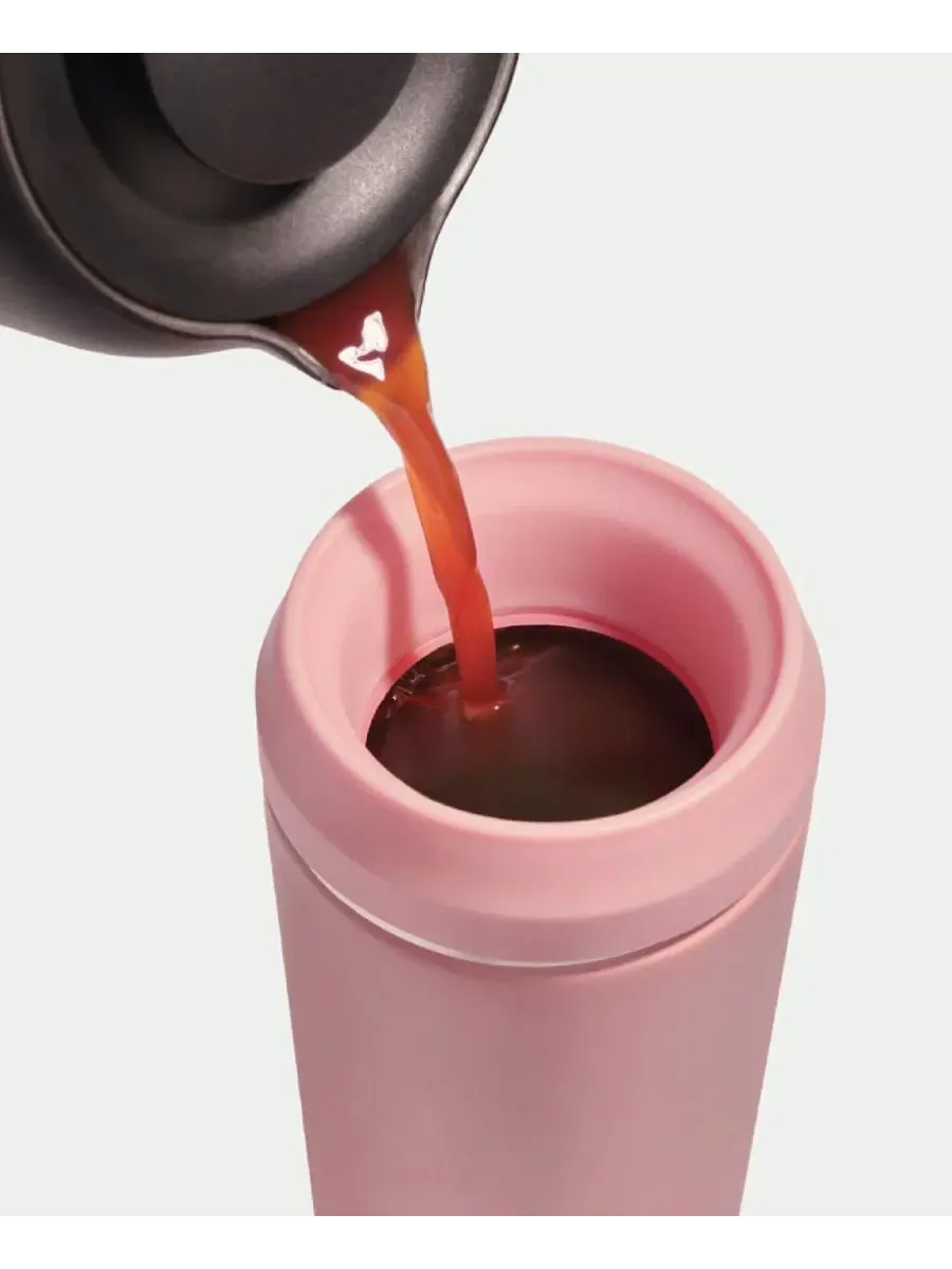 Термокружка дорожная 475 мл с крышкой 360° Topl To Go Travel Tumbler topl drinkware — изображение 4 из 4, розовый