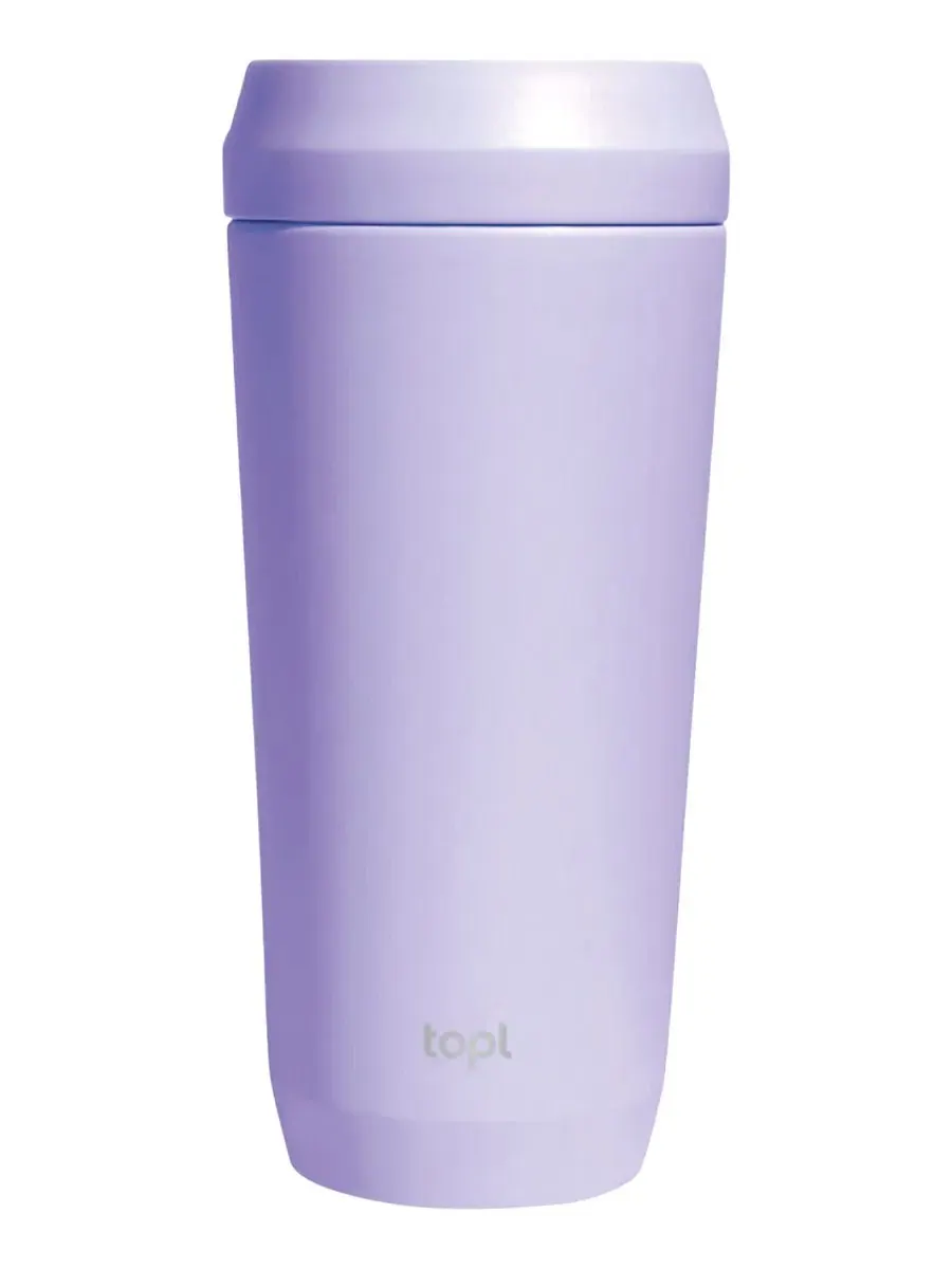 Дорожная кружка-термос 475 мл с крышкой 360° Topl To Go Travel Tumbler 16oz topl drinkware — фиолетовый