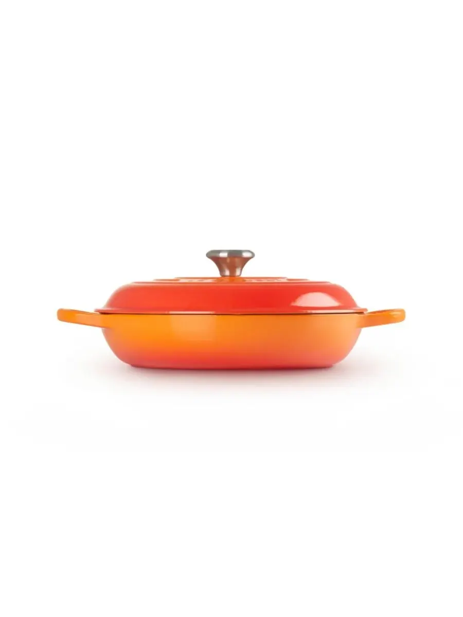 Сотейник чугунный Le Creuset, 3,5 л, 30 см — изображение 4 из 5, пламя