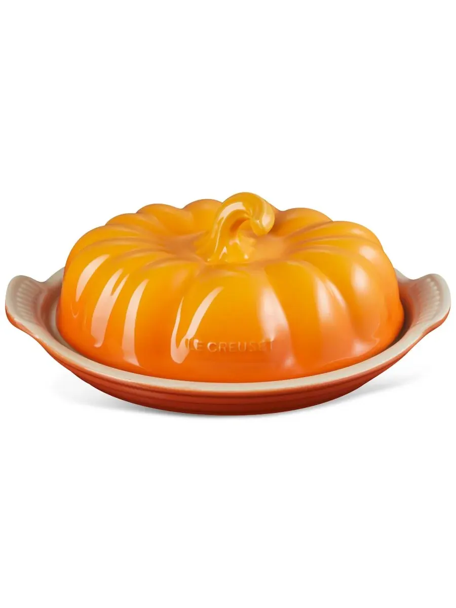 Масленка в виде тыквы Le Creuset Glazed Stoneware