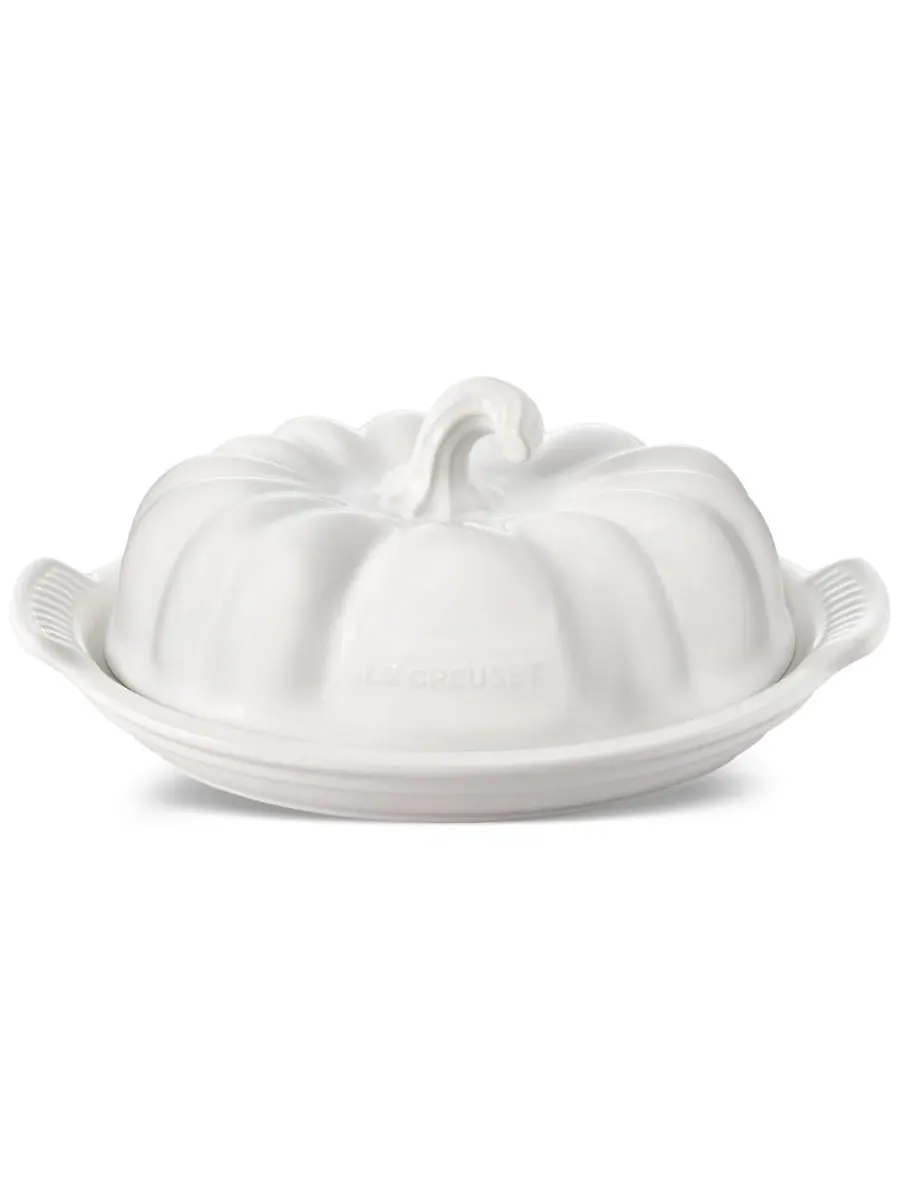 Масленка в виде тыквы Le Creuset Glazed Stoneware