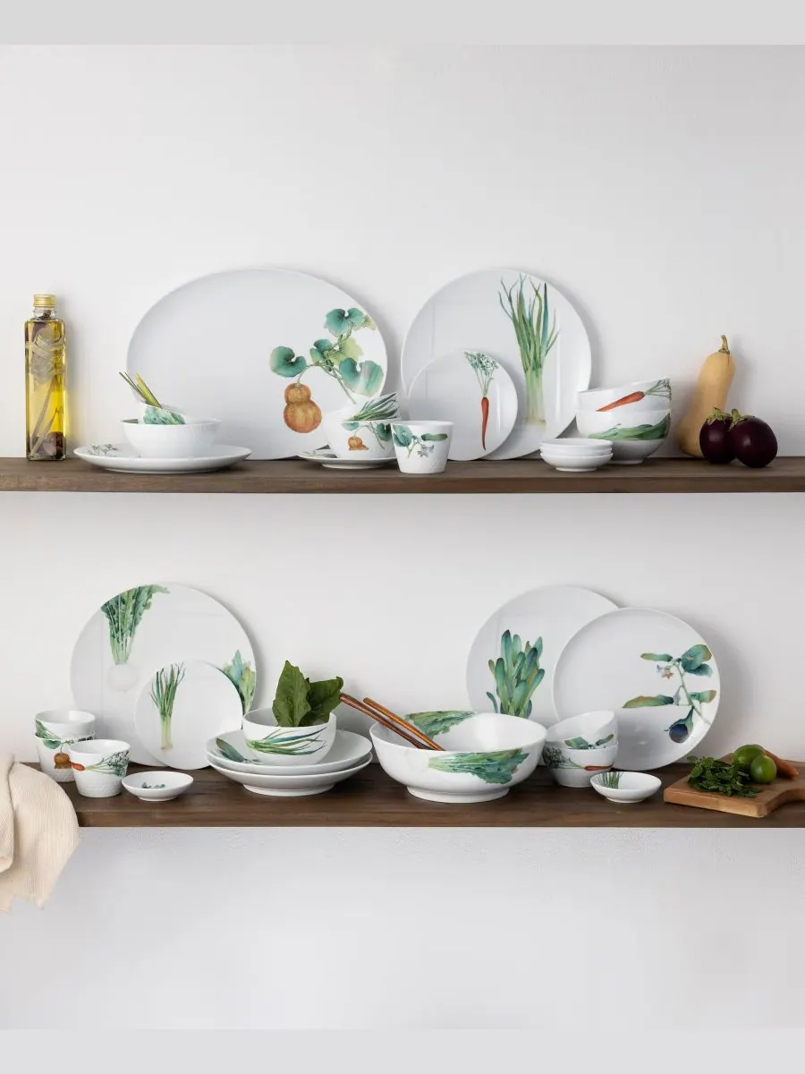 Овальное блюдо Кека Сюнсай, 14,50 дюймов Noritake — изображение 6 из 6, мульти