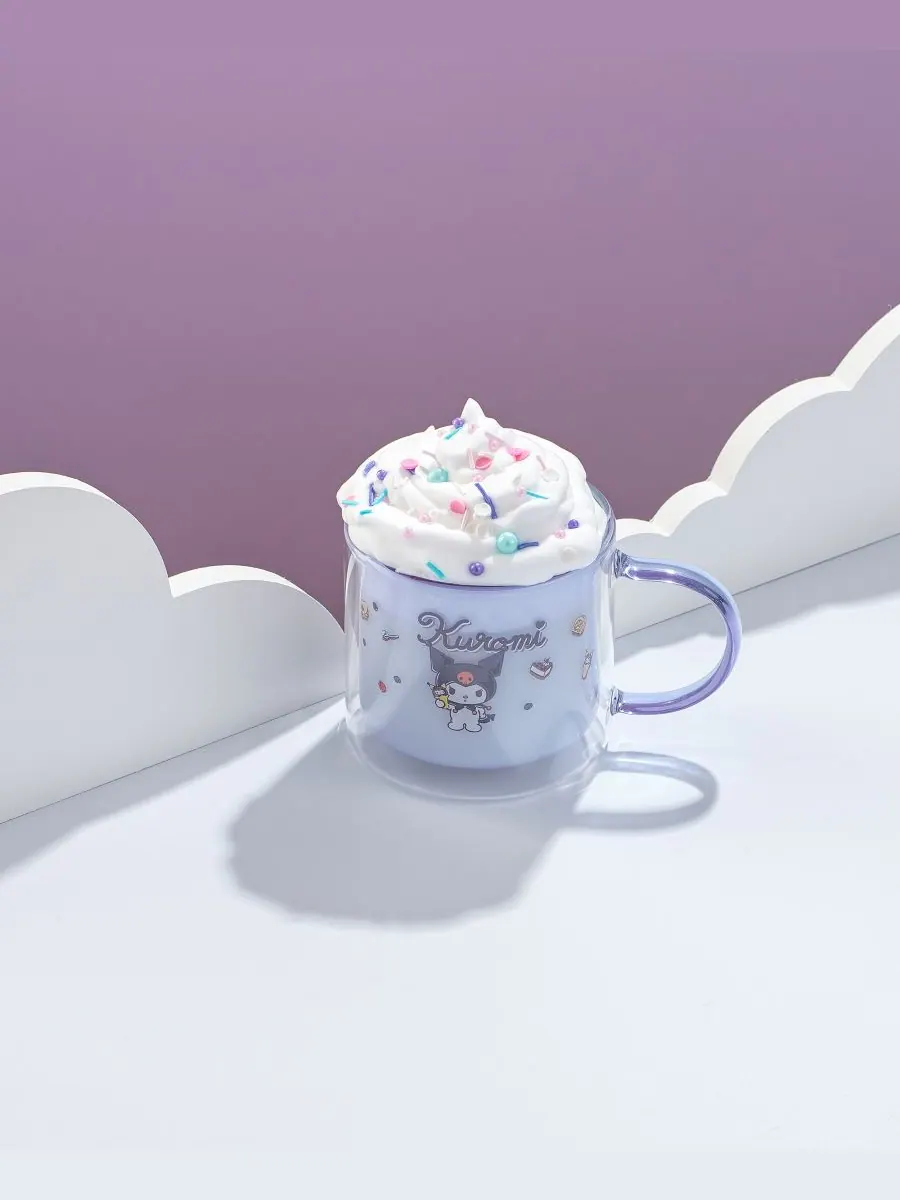 Кружка для кофе Sanrio Kuromi с двойными стенками JoyJolt — изображение 4 из 9, мульти