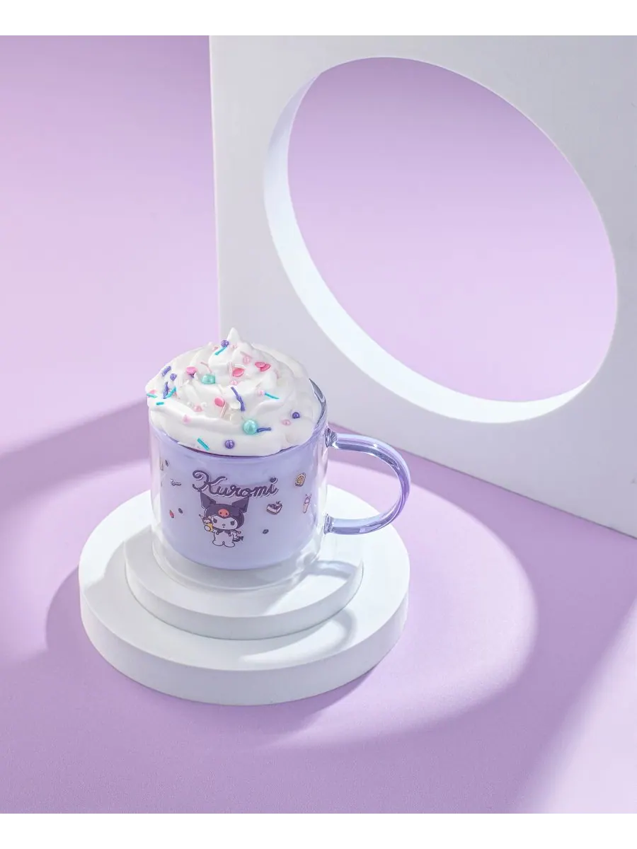 Кружка для кофе Sanrio Kuromi с двойными стенками JoyJolt — изображение 6 из 9, мульти