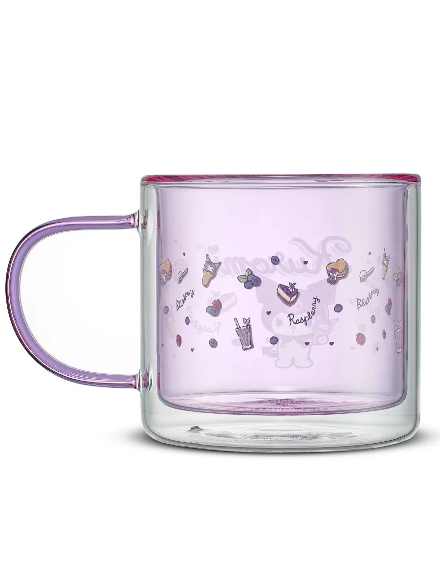 Кружка для кофе Sanrio Kuromi с двойными стенками JoyJolt — изображение 8 из 9, мульти