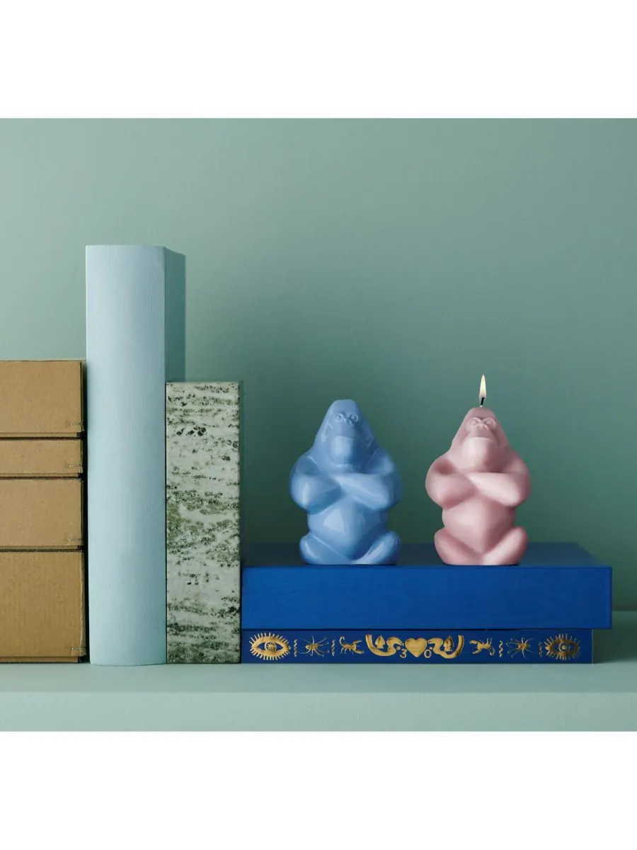 Gabba Gabba Hey Candle Kosta Boda — изображение 3 из 3, розовый