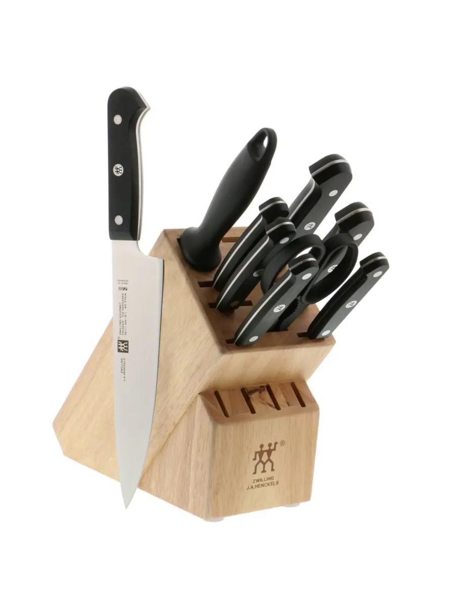 Набор кухонных ножей в блоке ZWILLING Gourmet, 10 предметов — мульти