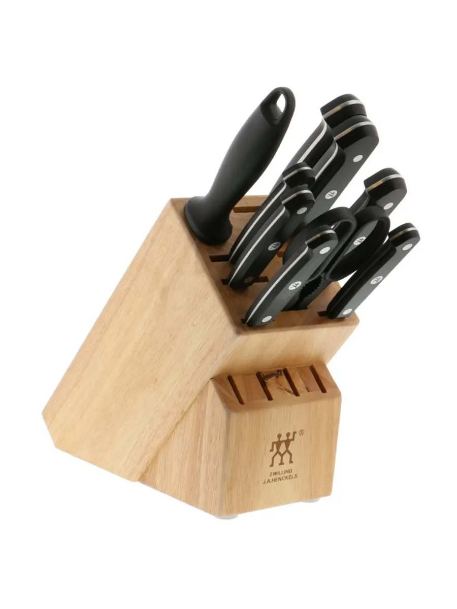 Набор кухонных ножей в блоке ZWILLING Gourmet, 10 предметов — изображение 2 из 8, нет цвета