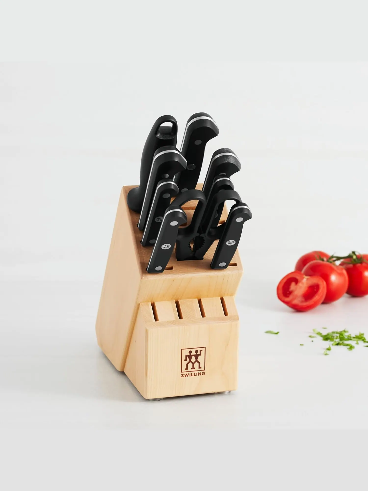 Набор кухонных ножей в блоке ZWILLING Gourmet, 10 предметов — изображение 4 из 8, нет цвета