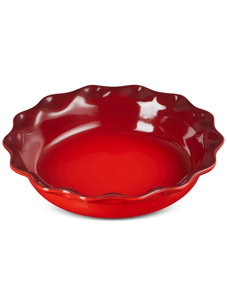 Набор посуды для выпечки Heritage из 4 предметов из каменной керамики Le Creuset — изображение 2 из 5, красный