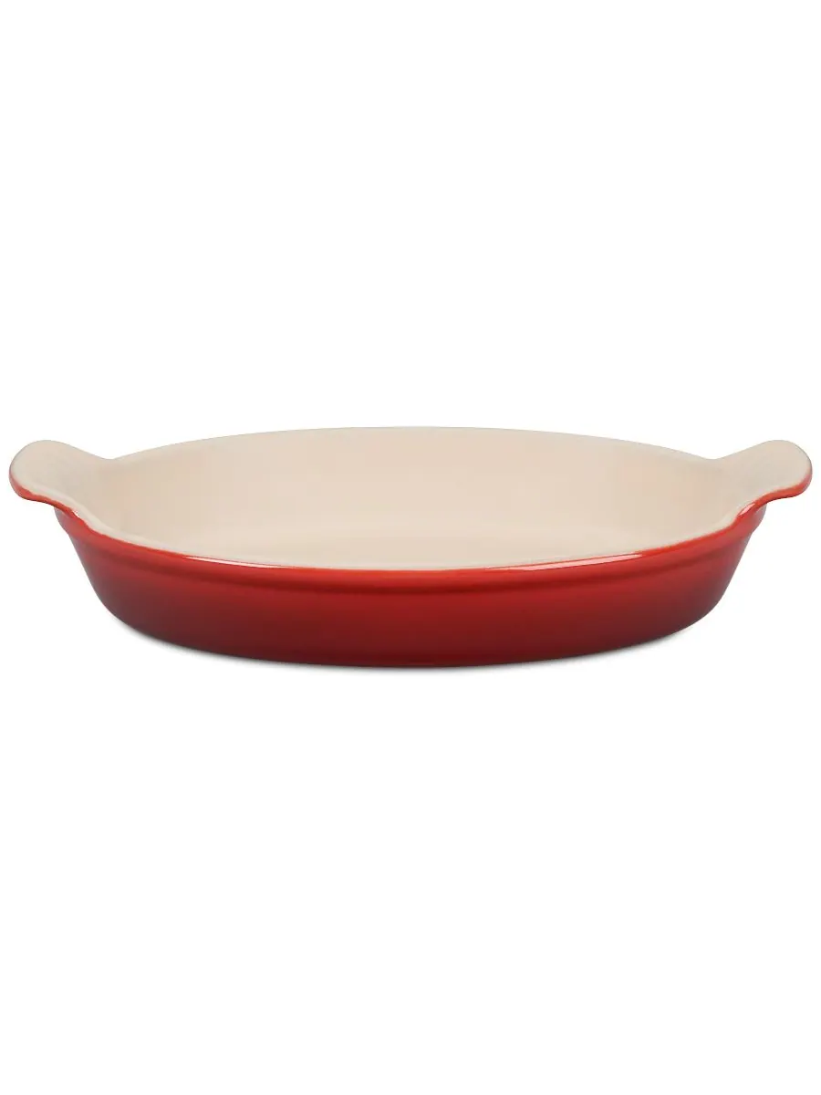 Набор посуды для выпечки Heritage из 4 предметов из каменной керамики Le Creuset — изображение 4 из 5, красный