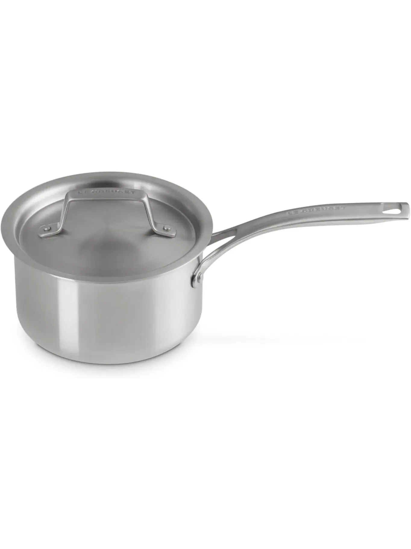 Набор посуды Le Creuset Tri-Ply Stainless Steel, 10 предметов — изображение 4 из 8, серебристый