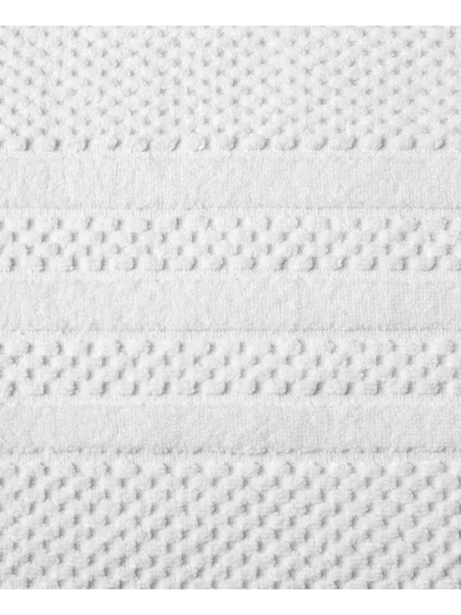 Набор из 6 полотенец для рук Cotton Textured Linery & Co — изображение 6 из 6, белый