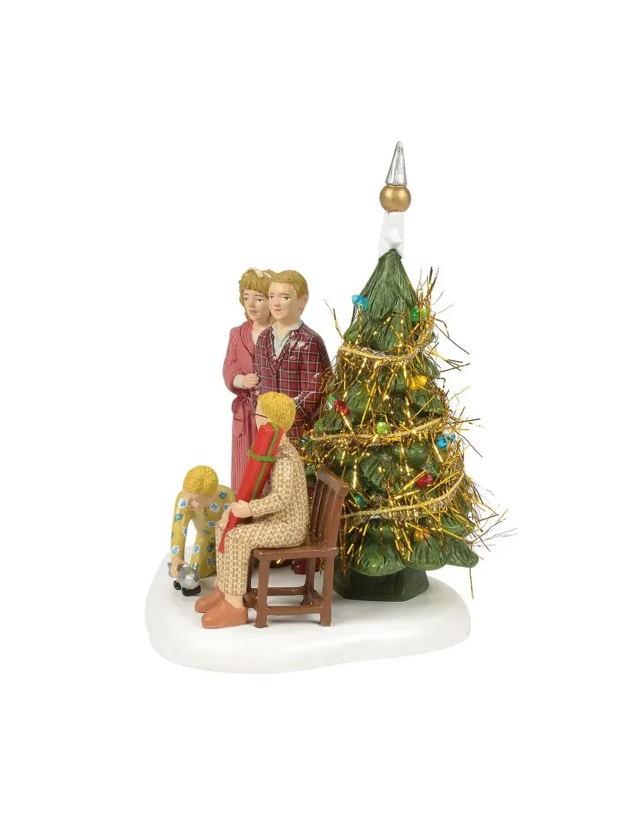 Фигурка The Family Opens Their Gifts Village Accessory Department 56 — изображение 4 из 4, мульти
